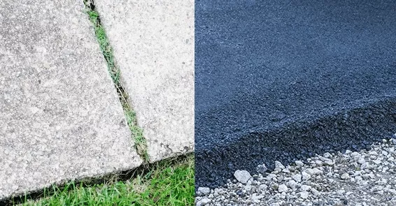 Béton et Asphalte : quelle est la différence ?